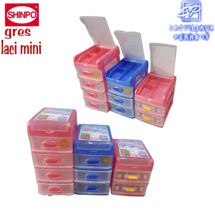 LACI MINI SUSUN 3, 4, 5, SHINPO | CONTAINER GRAS MINI