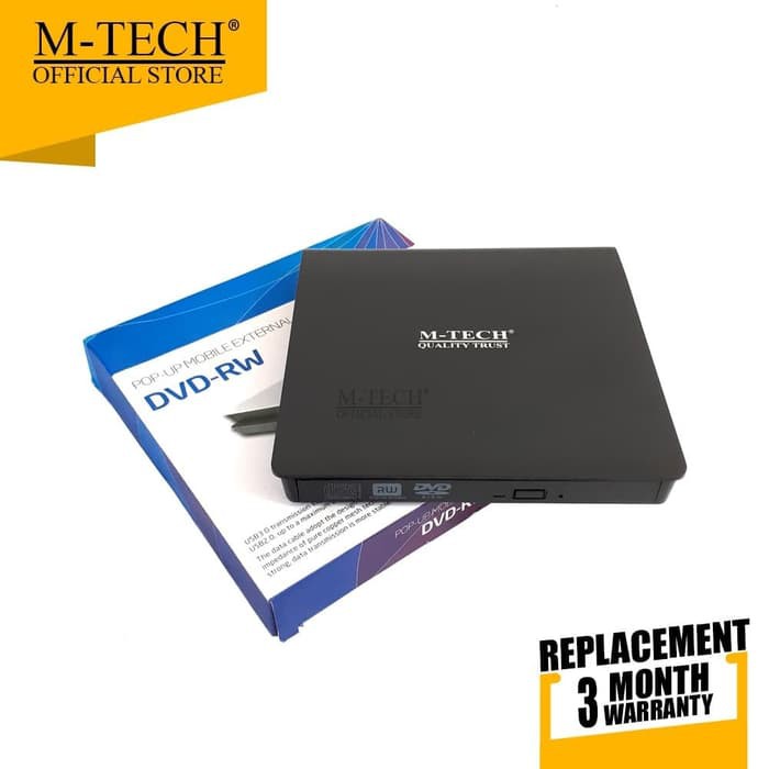 Eksternal DVD RW 3.0 External M-Tech Original USB 3.0 Versi 3