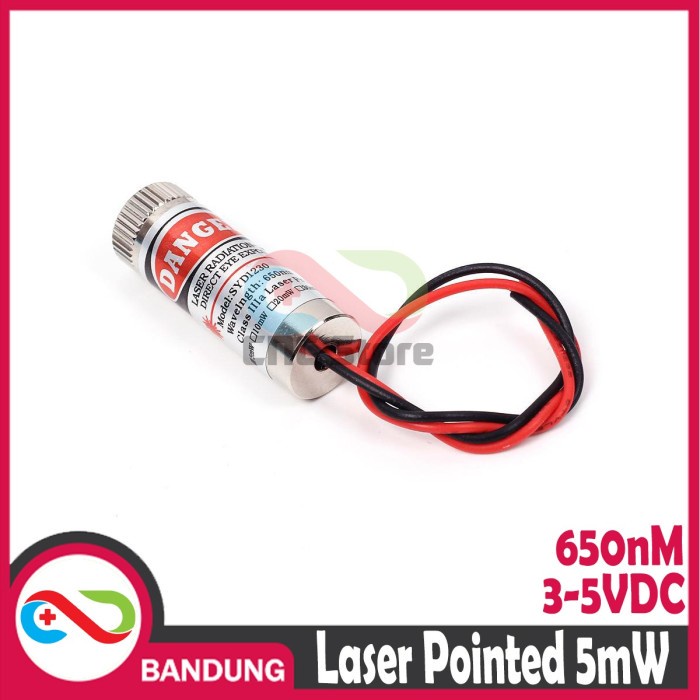 LASER DOT POINT RED LASER TUBE MODULE 5MW