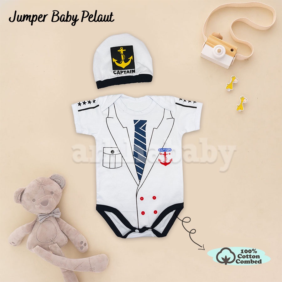 BAJU BAYI JUMPER BAYI PROFESI/JUMPSUT BABY-Pelaut