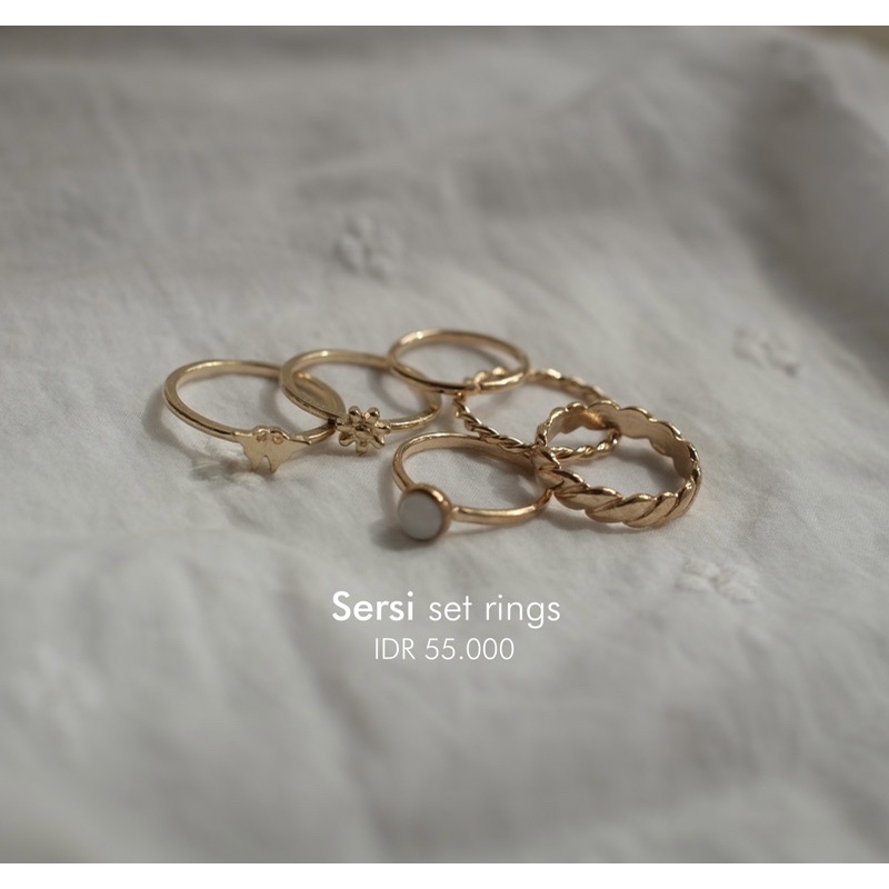 Sersi set rings