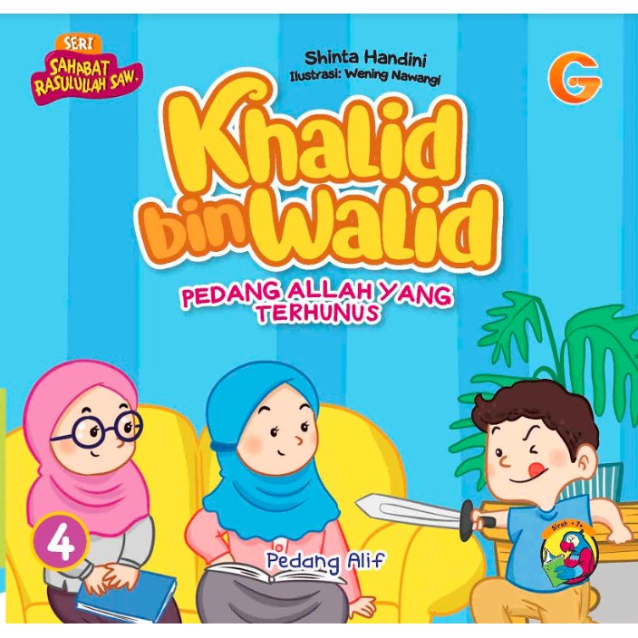 

Gema Insani Jogja : Buku Anak - Seri Sahabat Rasulullah : Khalid bin Walid