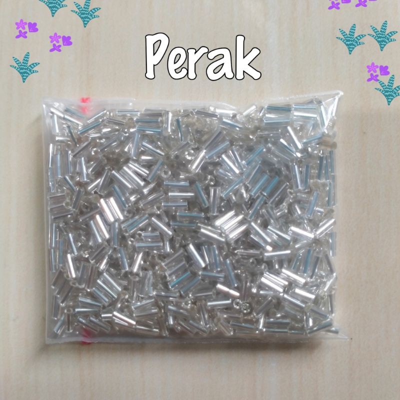 Mote Manik Payet Bambu Panjang 4-5 mm - 10 Gram