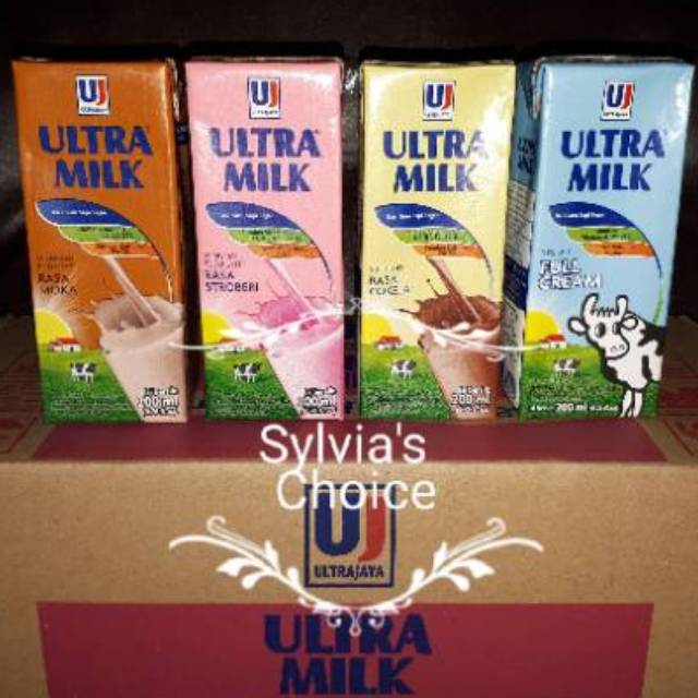 Susu Ultra 200ml (24pcs) | Shopee Indonesia