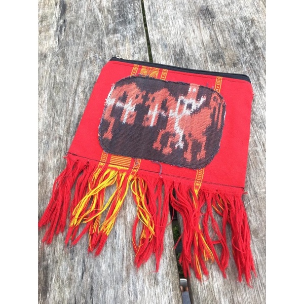 dompet tenun kain sumba