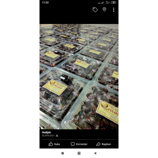 

Dodol Lampung Ny.Tulien Kemasan Mika
