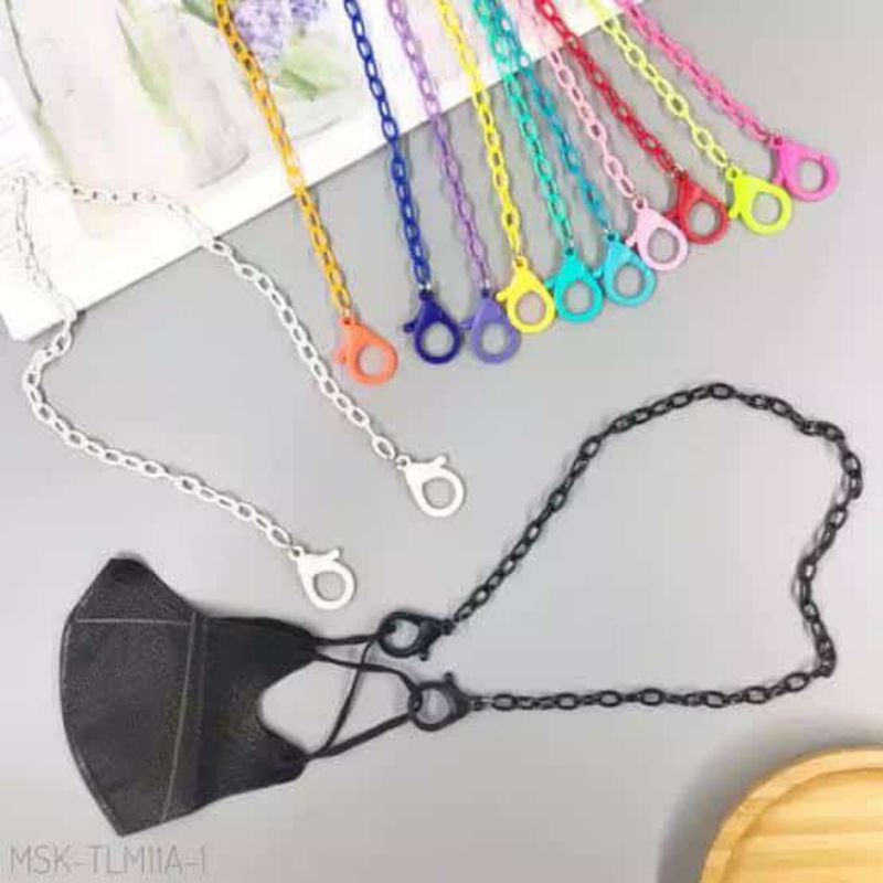 Kalung Masker | Konektor Masker Kalung | Kalung Masker Rantai | Strap Masker