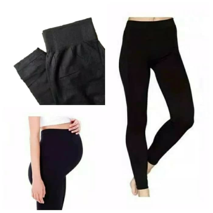 Legging HW Basic Polos Premium Import Tebal Fit to S-XXL Jumbo