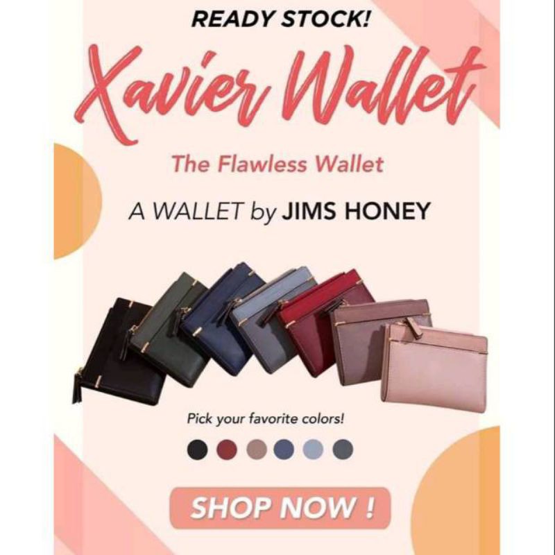 PROMO Dompet Wanita Xavier Wallet by Jims Honey