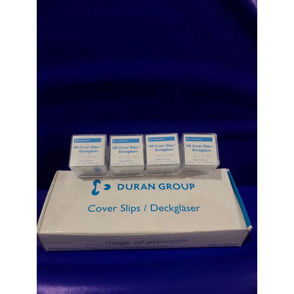 Cover slips DURAN / cover glass DURAN / Deck glass