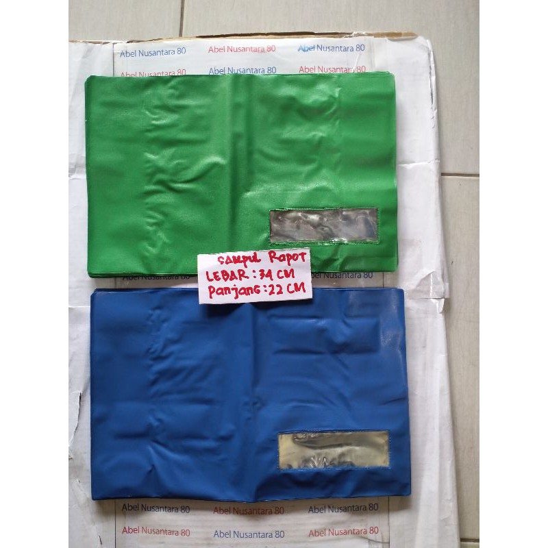 

Sampul raport plastik ukuran lebar 34cm x panjang 22cm