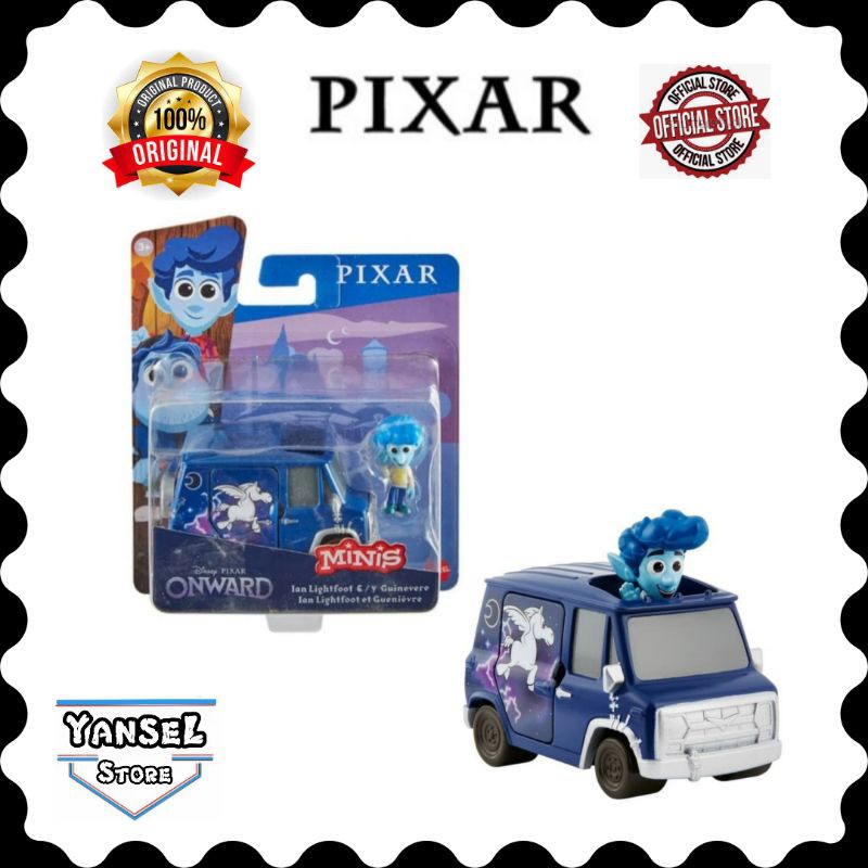 Disney Pixar Onward Minis Ian Lightfoot and Guinevere figure