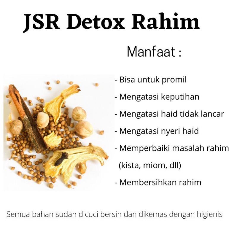 DETOX RAHIM - JSR DETOX RAHIM & MASALAH HORMONAL / DETOX JSR KANDUNGAN REPRODUKSI DISKON