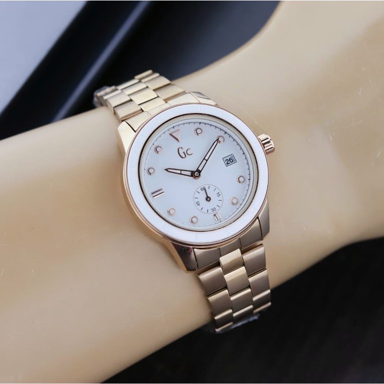 READY - BEST SELLER - JAM TANGAN WANITA CEWEK GC GUESS COLLECTION SUPER MEWAH ELEGANT GC898