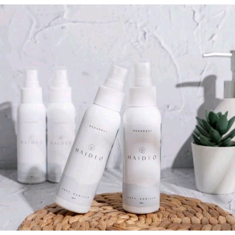 Haideo Spray kemasan terbaru/deodorant spray haideo