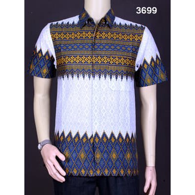 Model Baju Kemeja Batik Modern Pria | Batik Pekalongan | Batik Songket - Ungu