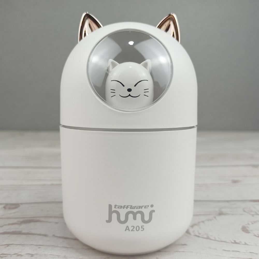 Humidifier Pelembab Udara Diffuser Cute Cat 300ml Tafware,Humidifier air aromaterapi,Humidifier,Humidifier air,Humidifier Diffuser,Mini Humidifier,Humidifier Diffuser,Humidifier ruangan,humidifier usb,Diffuser Humidifier,Humidifier Portable,Humidifier COD