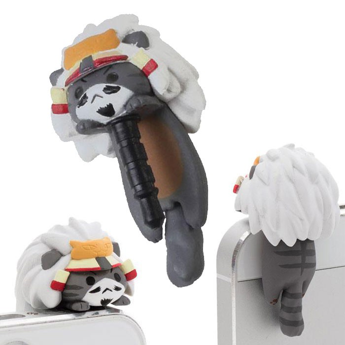Niconico Nekomura Earphone Jack Accessory Samurai Ed. (Takeda Shingen)