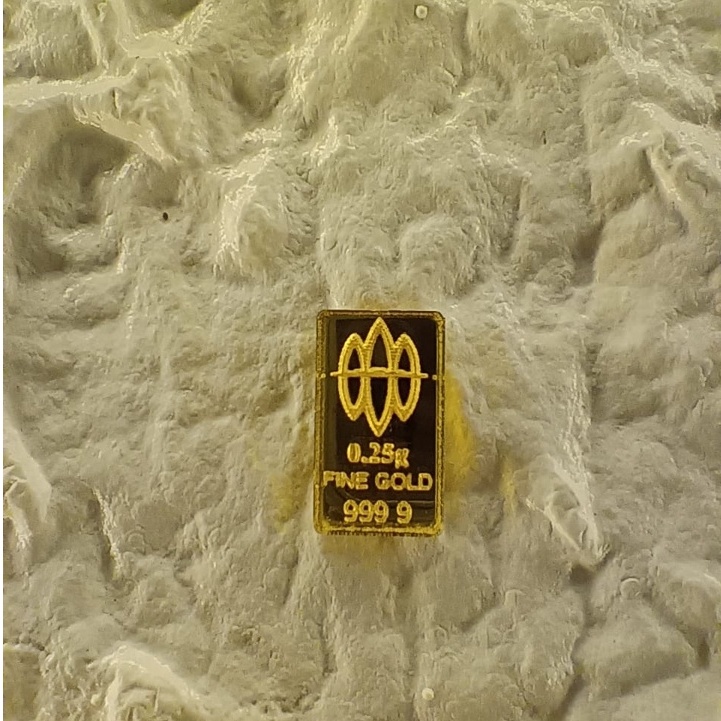 Replika Emas 0,25 gram / Replika LM 0,25 gram / Replika Emas Antam 0,25 gram / Replika Logam Mulia 0