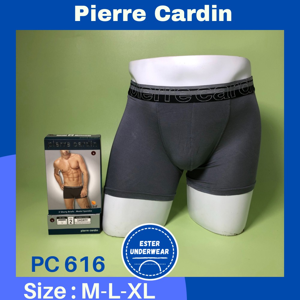 Celana Boxer Pria PIERRE CARDIN PC 616 ISI-2 PCS