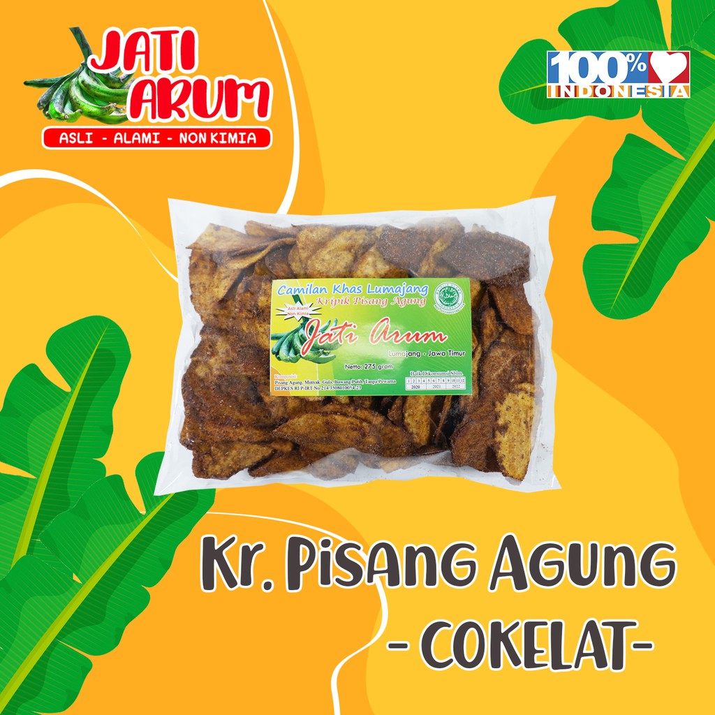 

Keripik Pisang Agung JATI ARUM - COKLAT