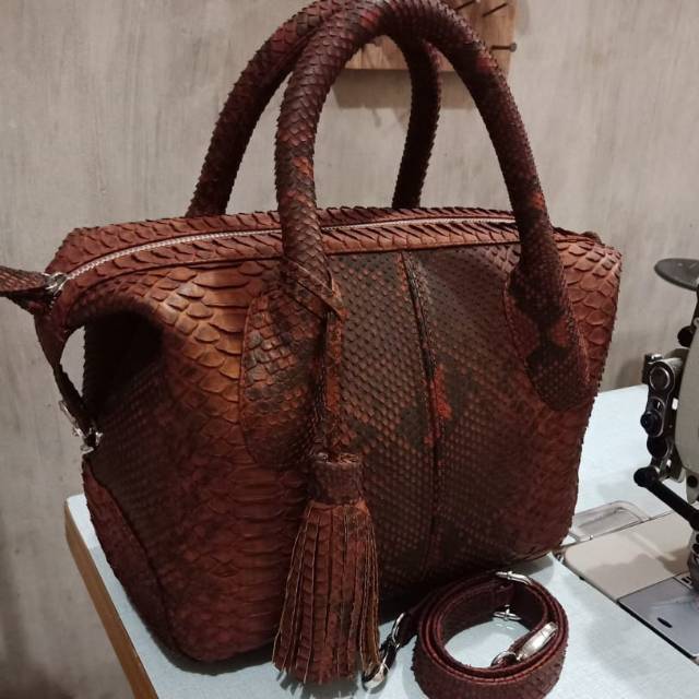 Tas natalie/tas kulit ularre