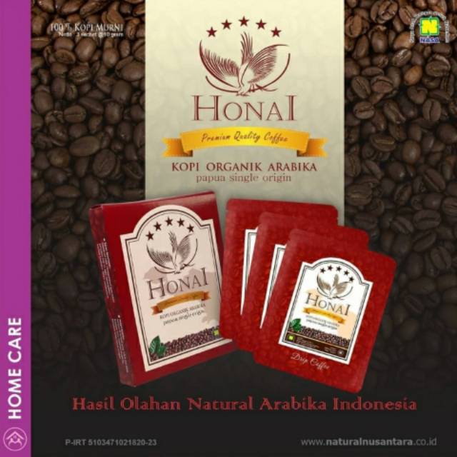 

KOPI ORGANIK ARABIKA PAPUA - HONAI