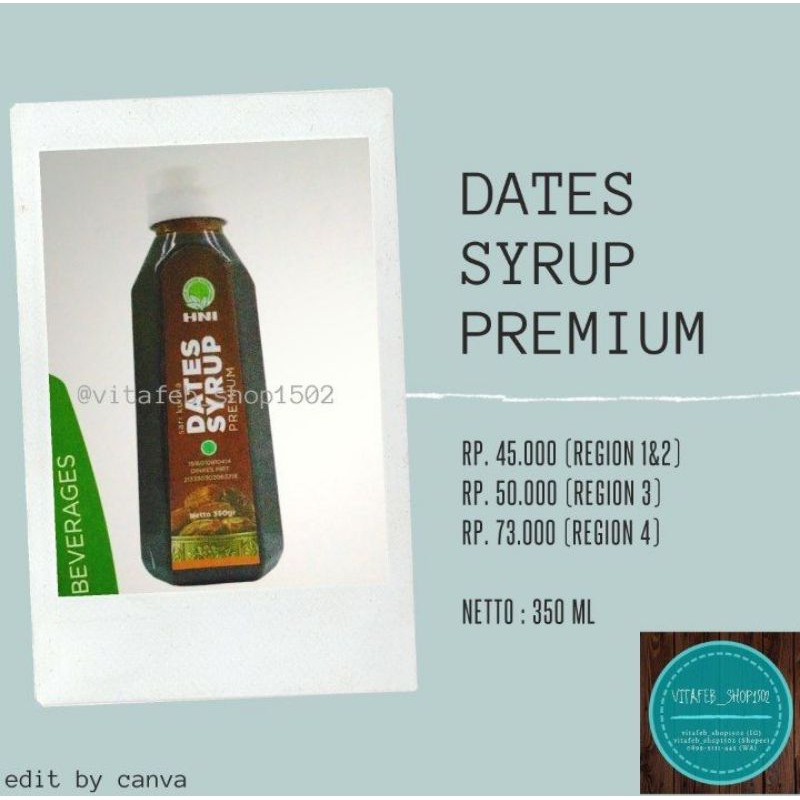 

Sarı Kurma "Dates Syrup Premium