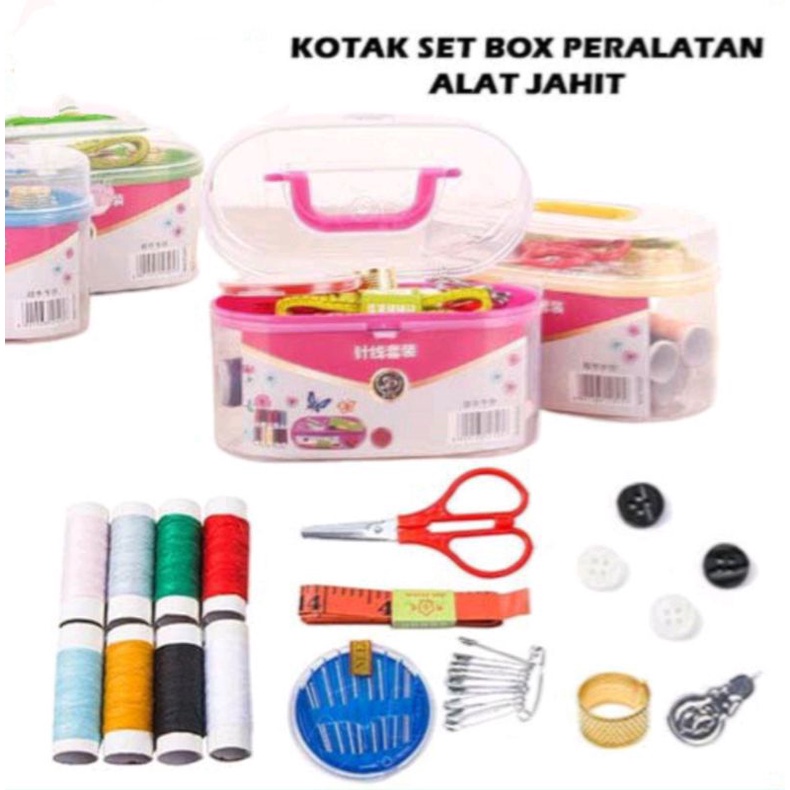 Peralatan Menjahit Kotak Box