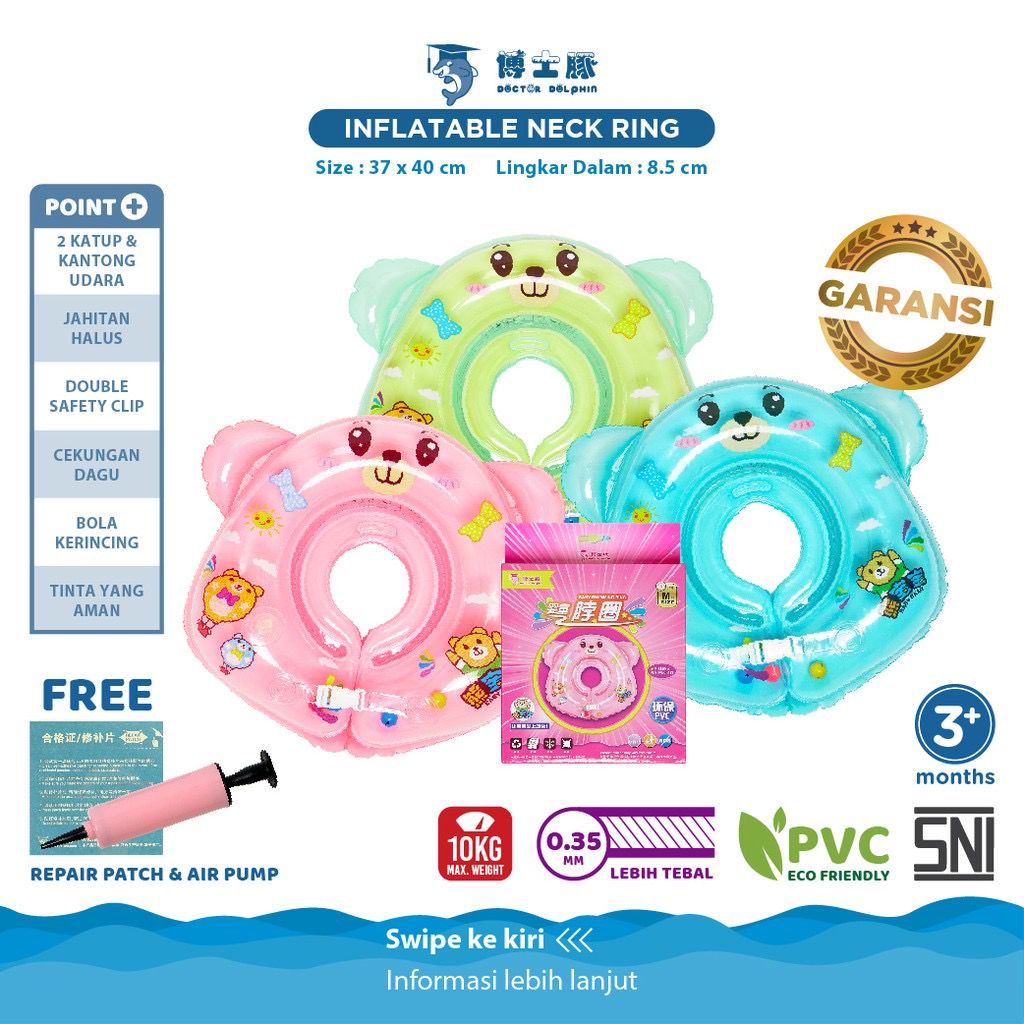 Doctor Dholphin Baby Neck Ring - Pelampung leher Bayi