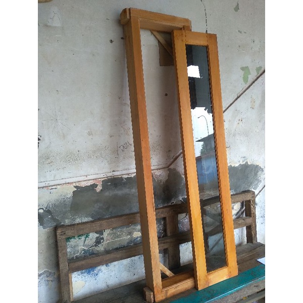 kusen jendela + daun jendela kaca