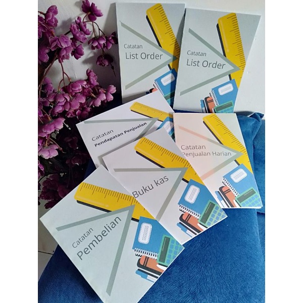 

BUKU REKAP CATATAN/LIST ORDER ,PENJUALAN,PEMBELIAN,PENGHASILAN LABA RUGI,KAS dan Stok Persediaan . lengkap praktis simple dan murah