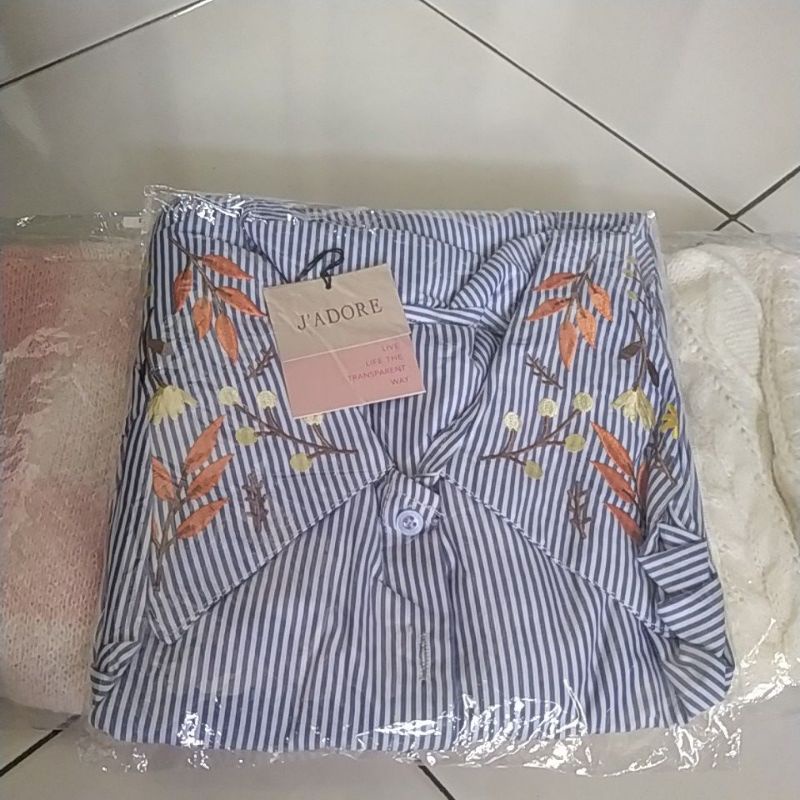 Sweter plus atasan jadore