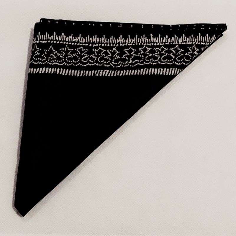 Udeng batik jawa segitiga/blangkon aegitiga/sleyer batik hitam/iket jaranan