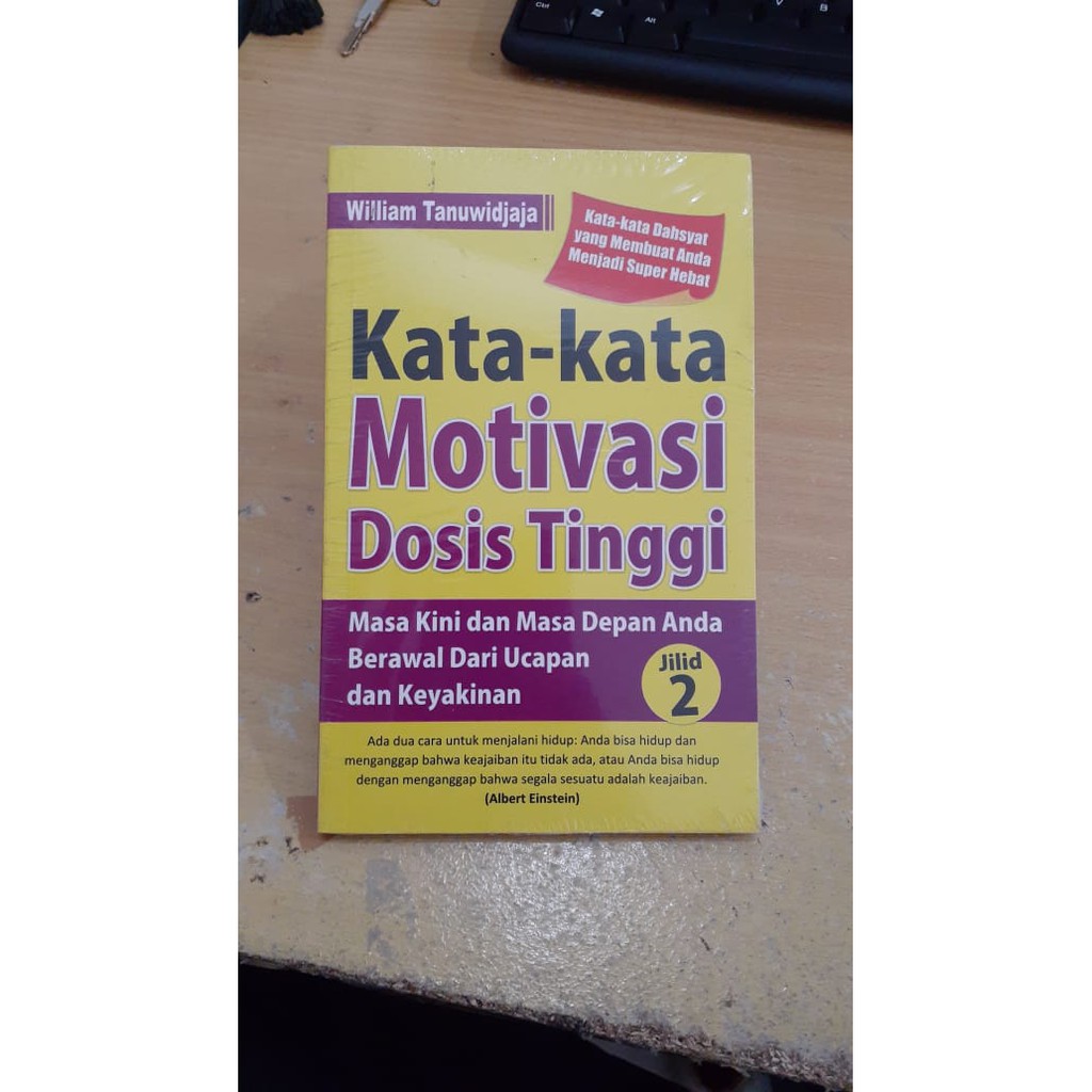 Kata Kata Motivasi Dosis Tinggi Jilid 2 Shopee Indonesia