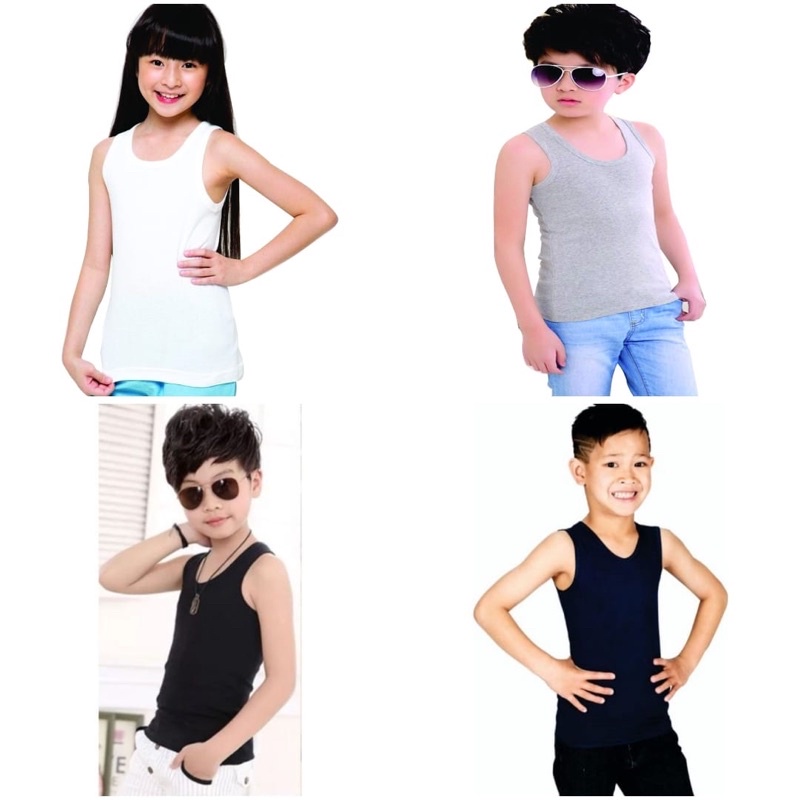 Singlet anak polos // Kaos dalam anak atau singlet anak polos distro