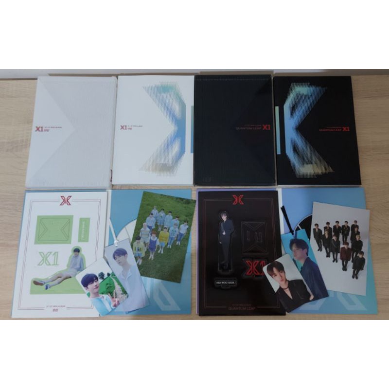 PC ALBUM X1 quantum leap bisang seungwoo, seungyoun, wooseok, junho, eunsang