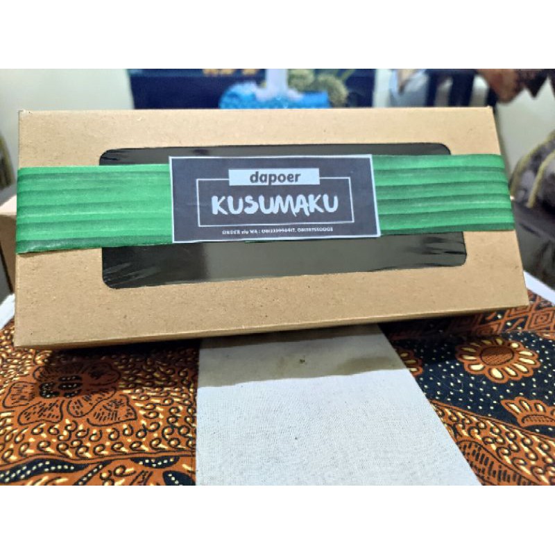 

(ISI 25PCS) Brownies Paper ukuran M/ Dus donat isi 3 Kraft Laminasi 22X10x5// dus