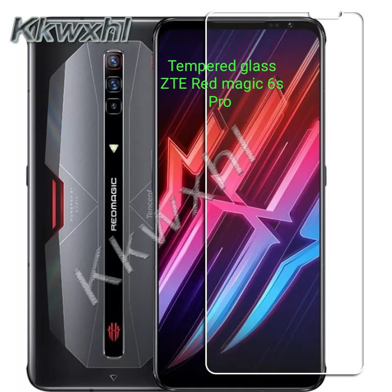 Tempered glass ZTE Nubia Red magic 6s Pro Clear bening