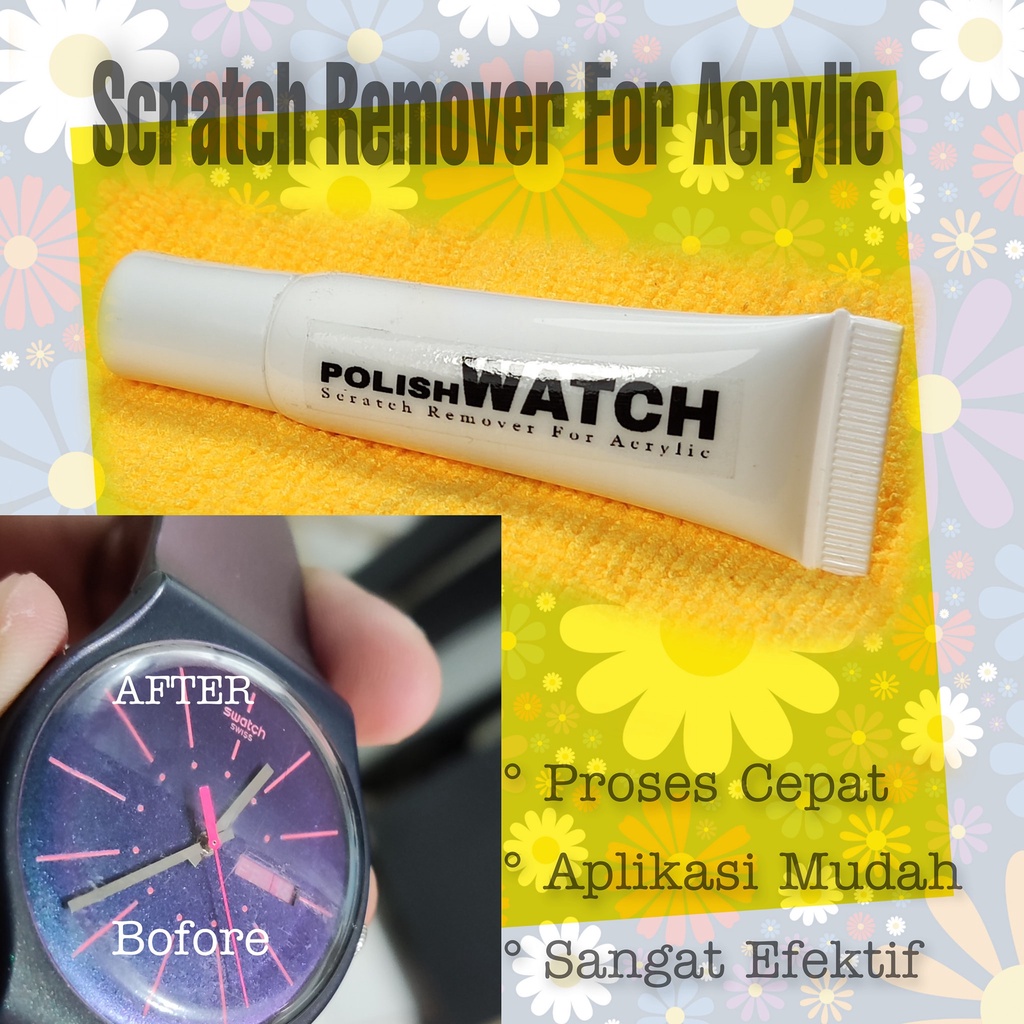 POLISHWATCH SCRATCH REMOVER FOR ACRYLIC SEJENIS POLYWATCH