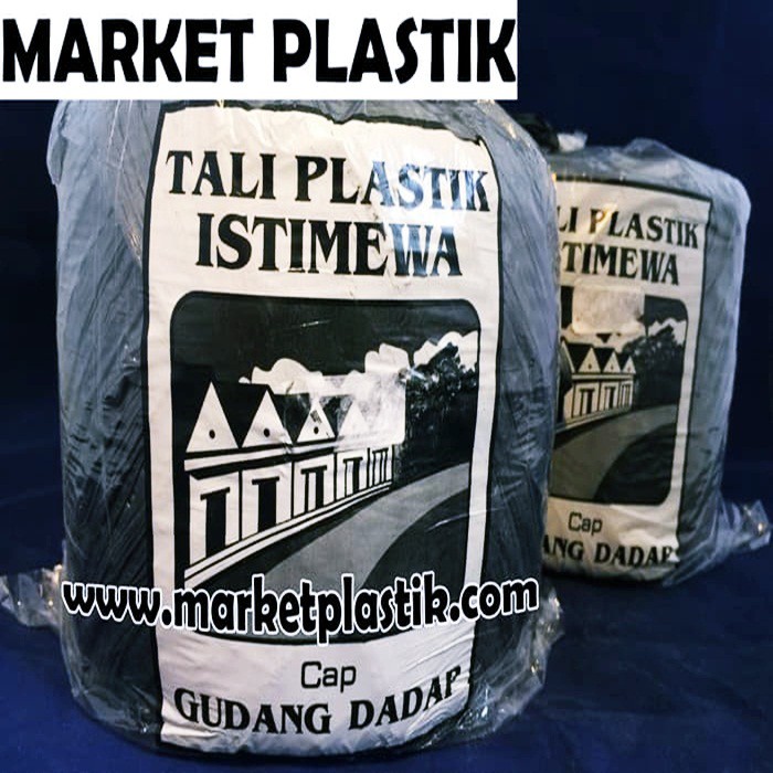 

Tari Rafia/Tali Plastik Hitam Besar/Tali Gudang Dadap HB 9ons