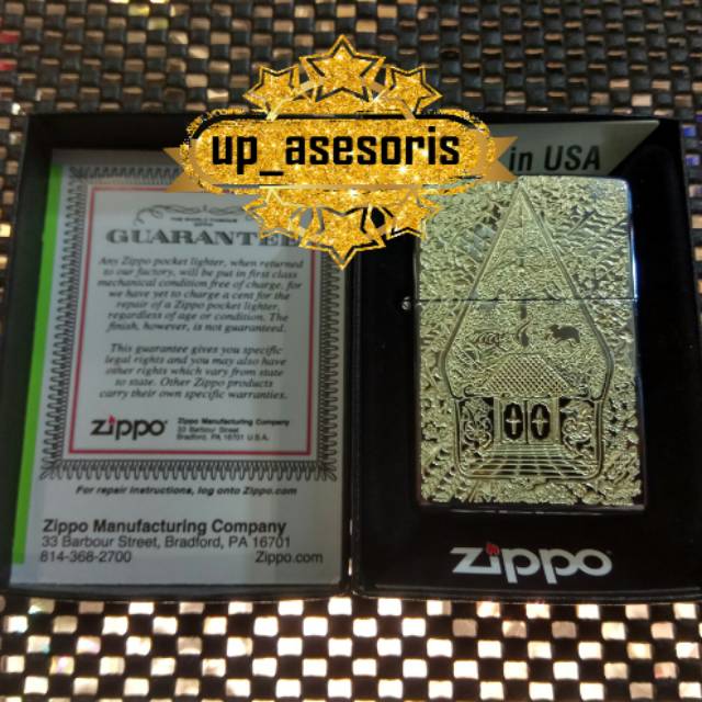 Jual Zippo Atau Korek Api Custom Ukir Grafir Logo Full Wayang Batik Shopee Indonesia