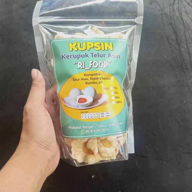 

Kerupuk Telur Asin (KUPSIN) - Ri_Food