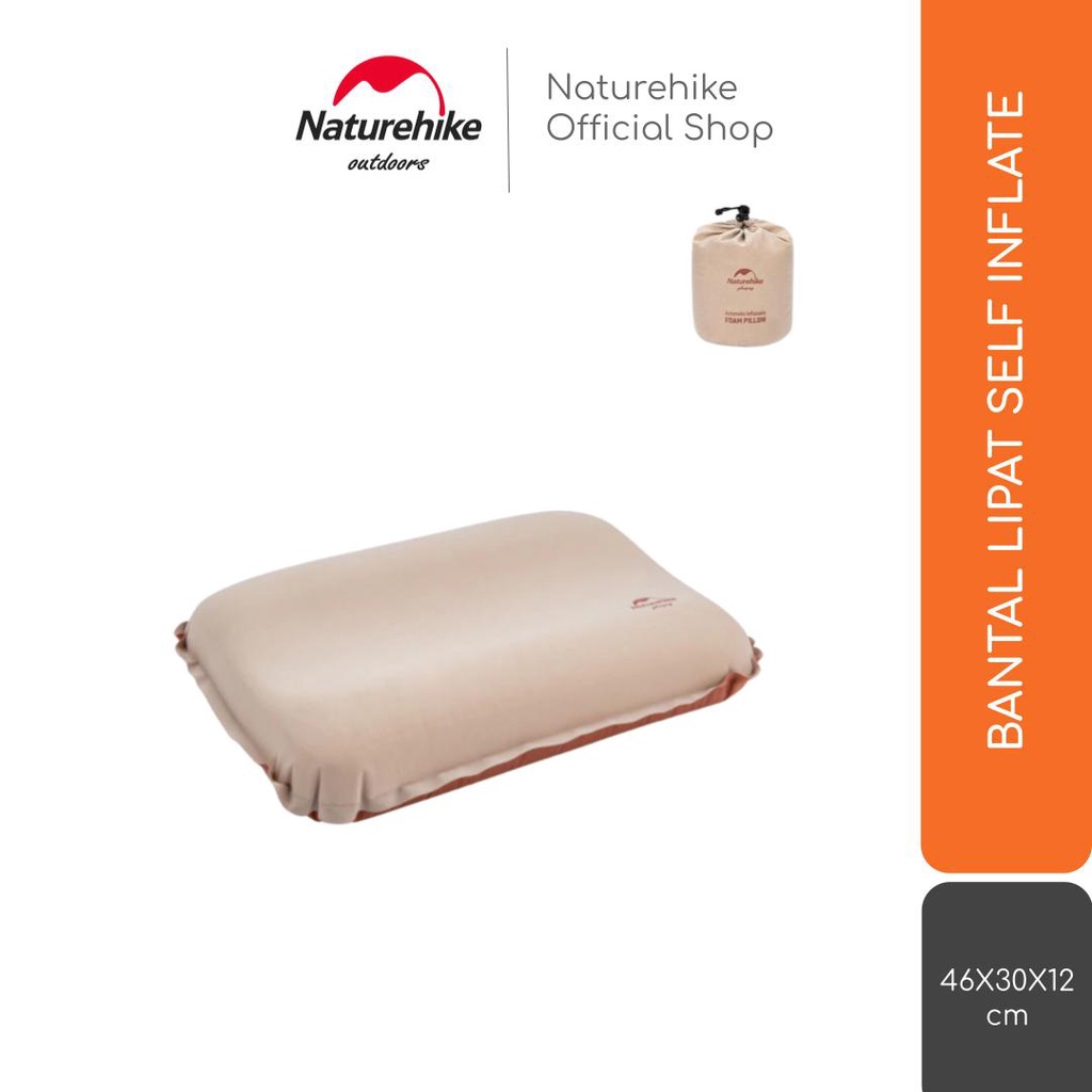 Naturehike Bantal Lipat Self Inflate Nh21Zt001 Portable Lipat Camping