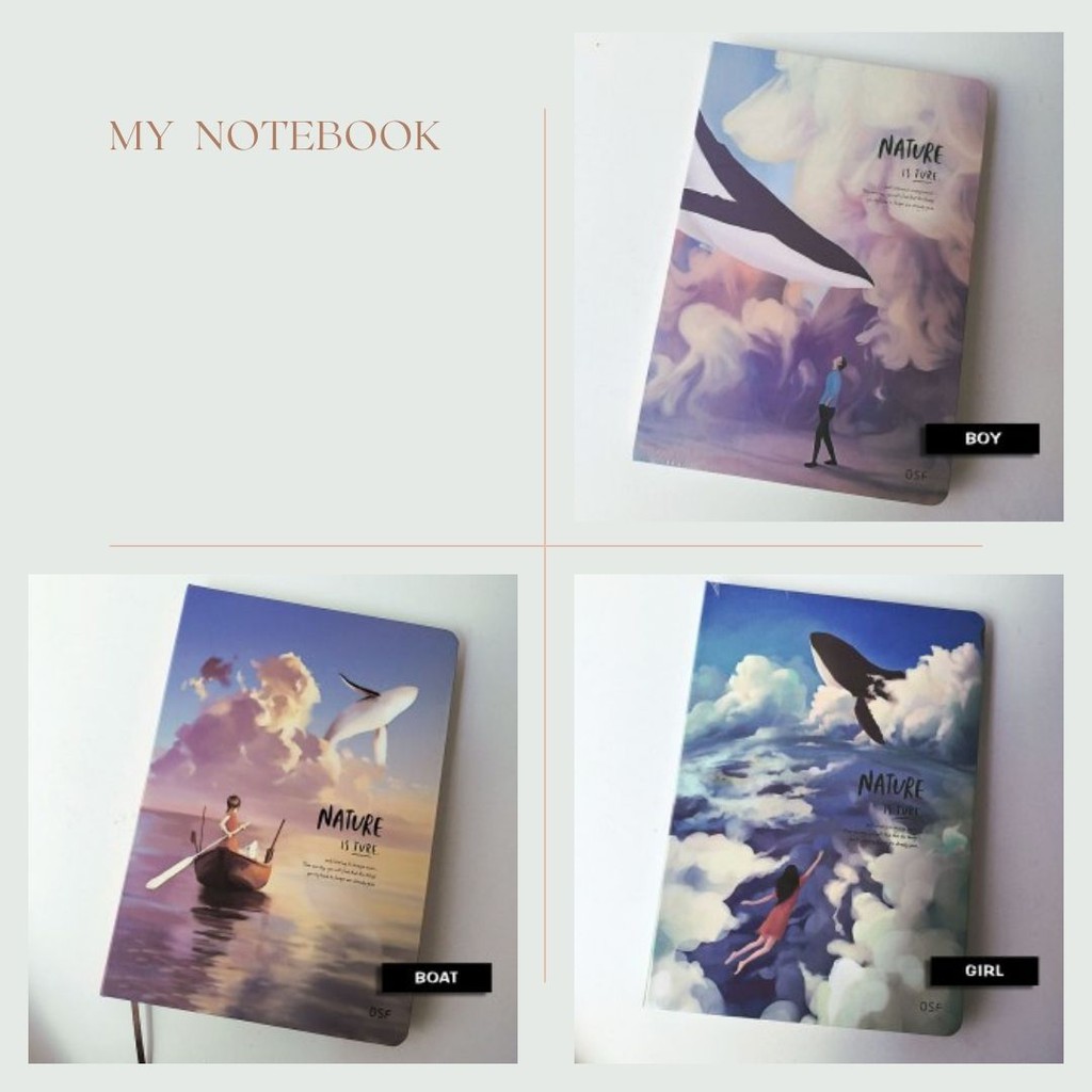 

Buku Diary Notebook Hardcover - NATURE IS TRUE