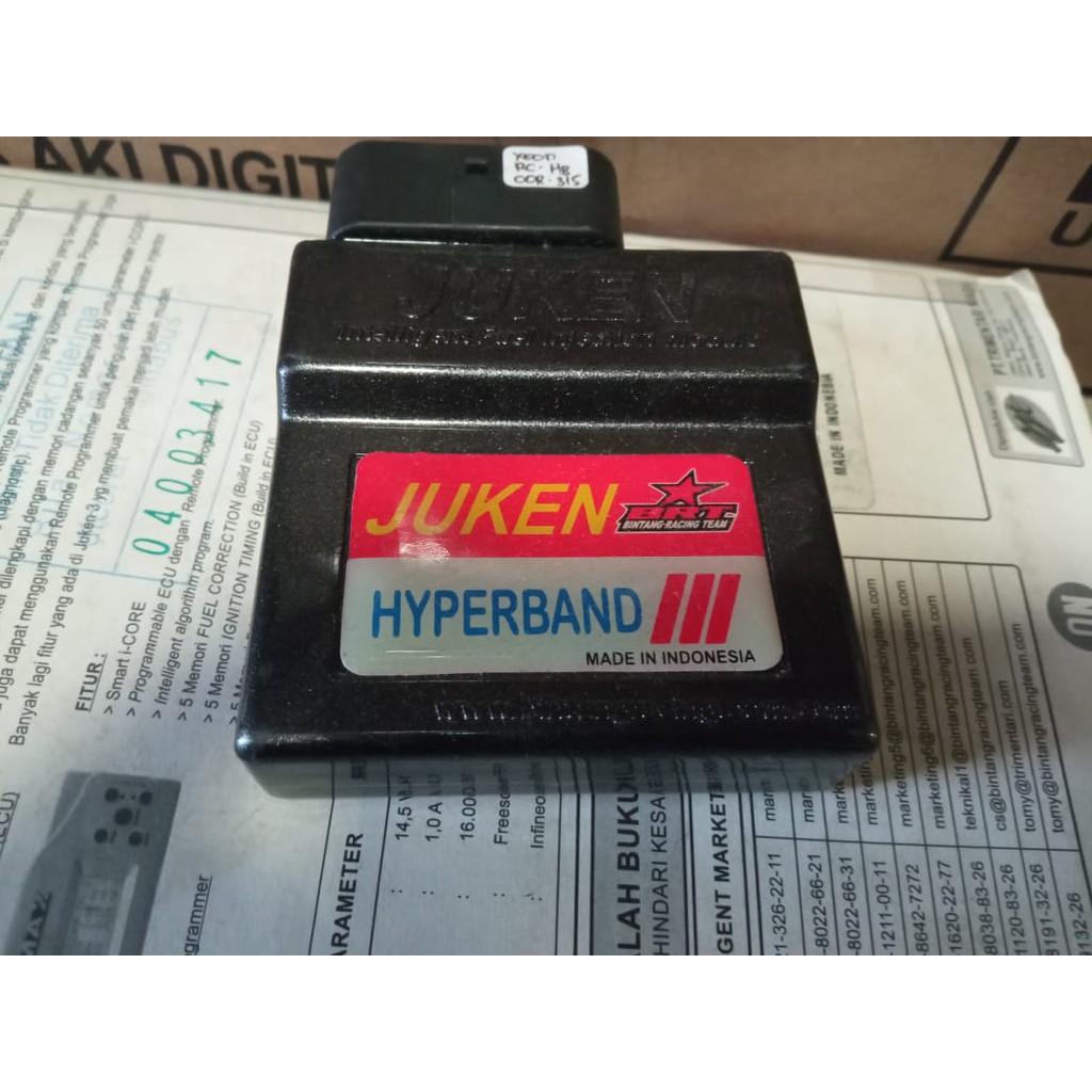 Cdi Brt  Ecu Juken 3 Hyperband HB Yamaha Xeon RC