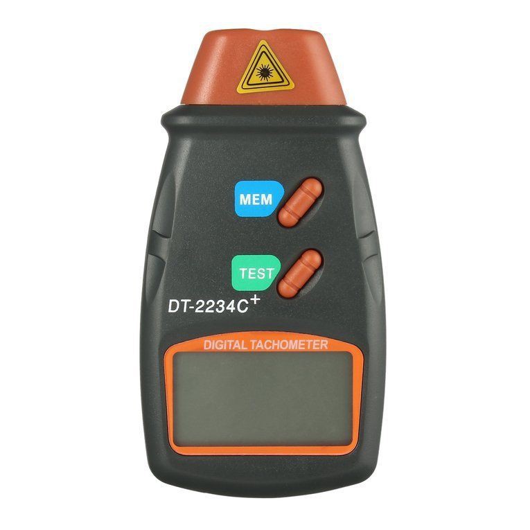 Grab medan TaffSTUDIO LCD Digital Laser Photo Tachometer 2.5-100000 RPM - DT-2234C+