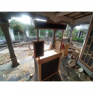 Mini Booth Portable dengan tambahan pintu