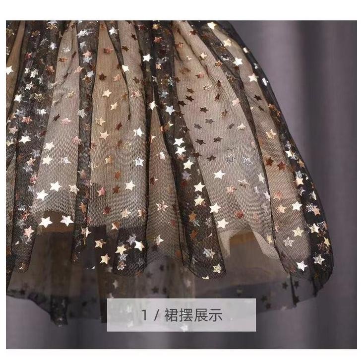 [Princess Kesli] 0-8Tahun Dress Anak Perempuan Tak Berlengan Gaun Bayi Rok Anak Cewek Blinblin Pakai