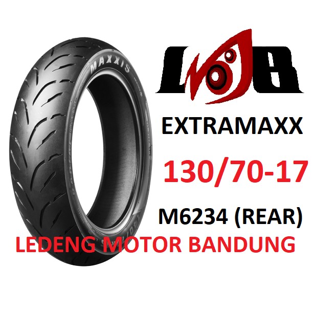 Maxxis 130/70-17 Extramaxx M6234 Rear Ban Tubeless Belakang Motor Sport